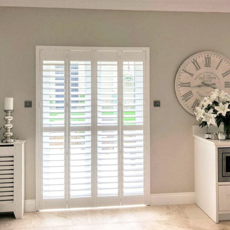 French Door Plantation Shutters